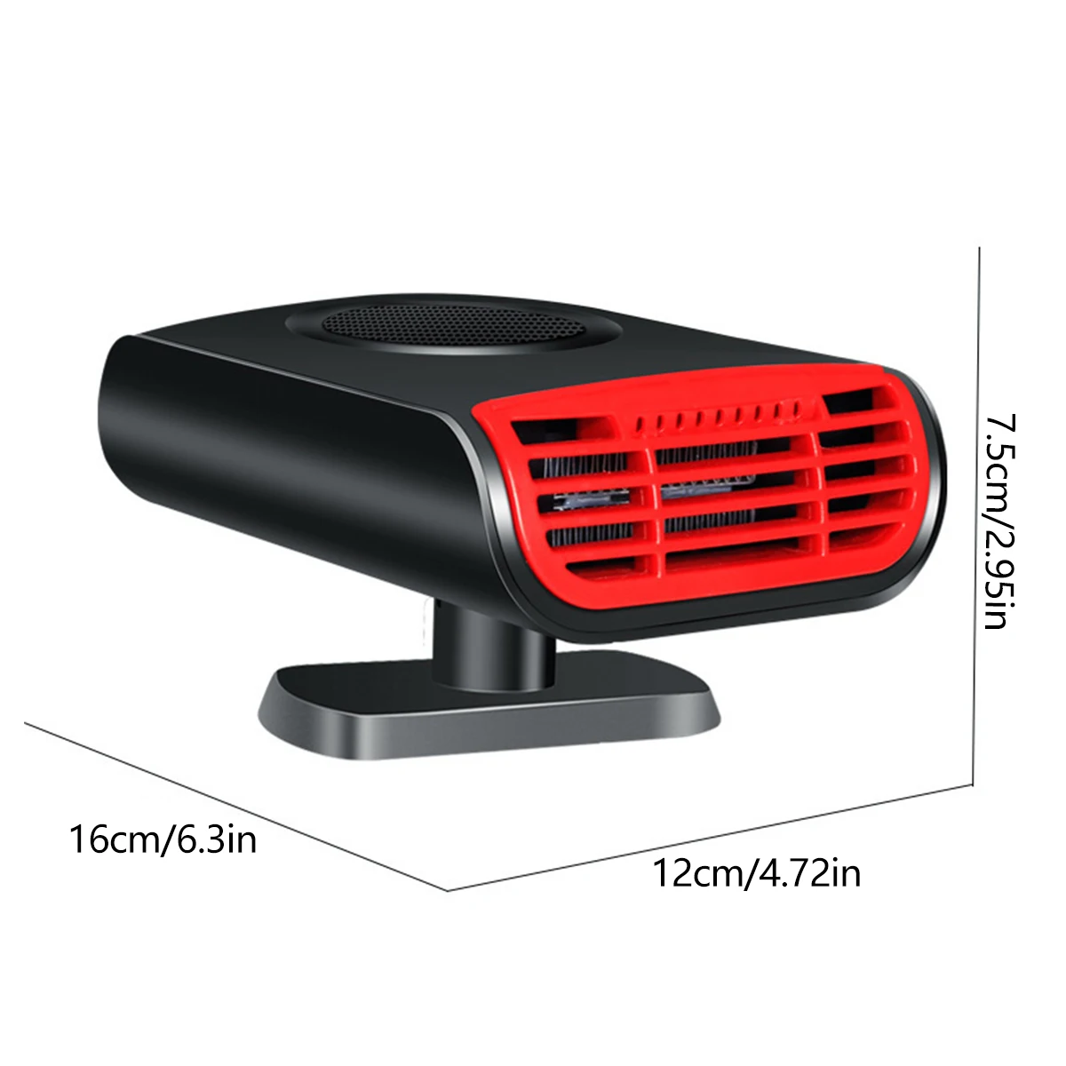 

New Car Defogger Heater 150W 12V Car Heater Fan Portable Car Defroster w/ 2 in 1 Cooling & Heating Aromatherapy Car Windshield