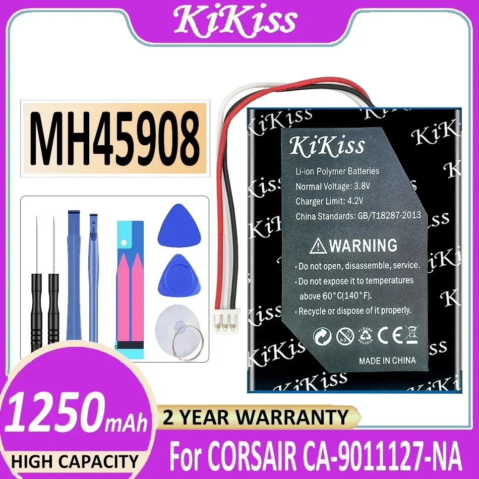 Аккумулятор 1250 мАч для CORSAIR CA-9011127-NA 9011136-AP Garmin H2100 Dolby 7 1 MH45908 Bateria