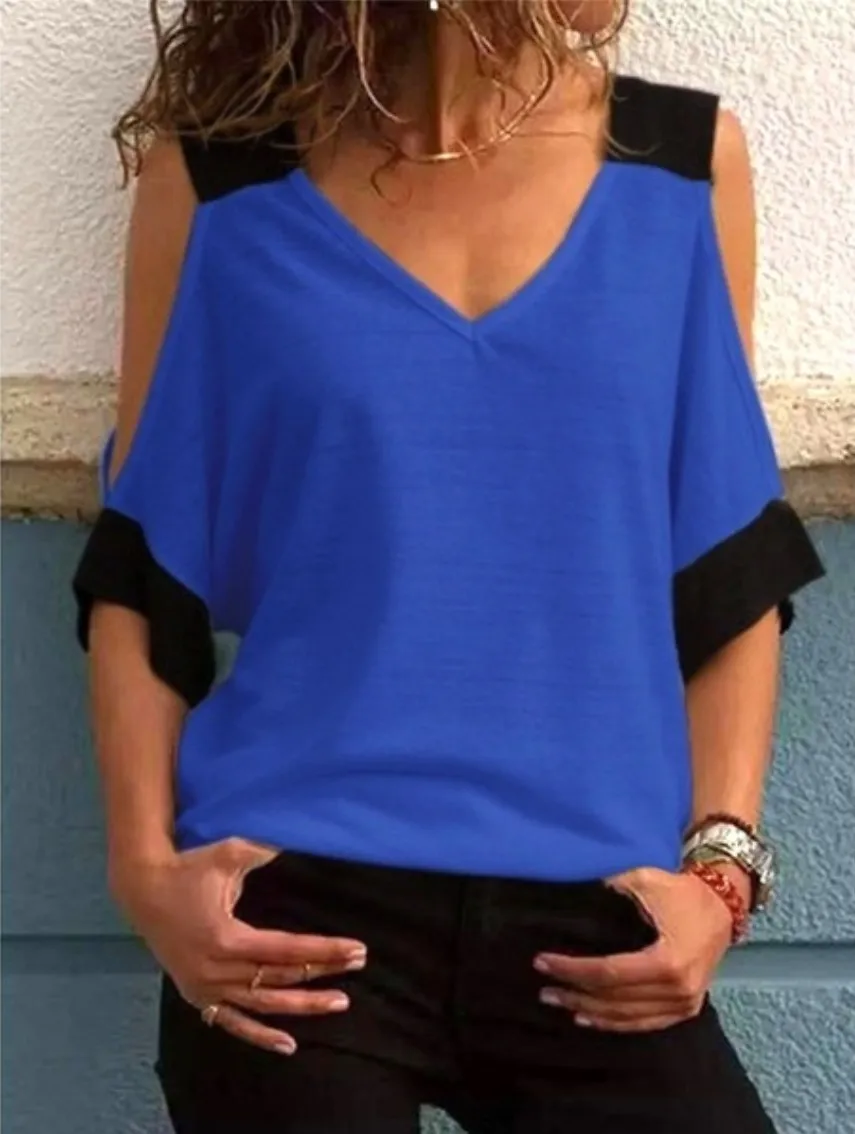 

Women's t-shirt new fashion black