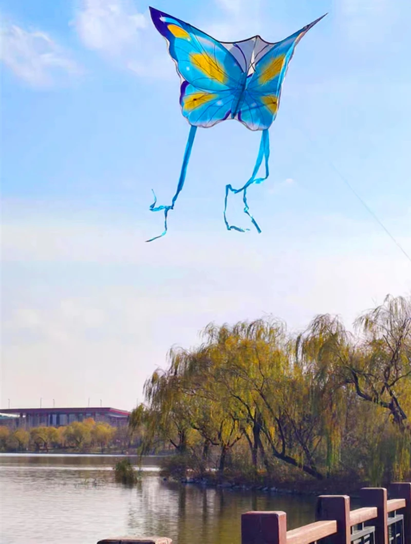 Бесплатная доставка бабочки воздушные змеи летающие для детей нейлоновые