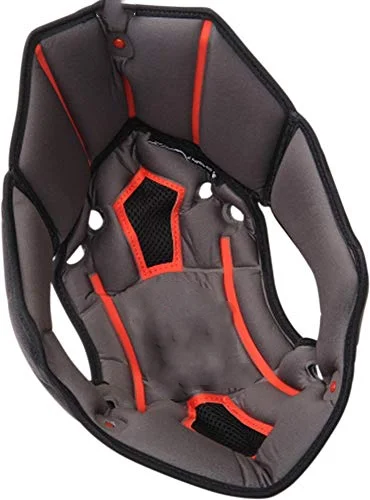 

Новинка, спортивный шлем, внешняя подкладка для шлема, серый/оранжевый XL