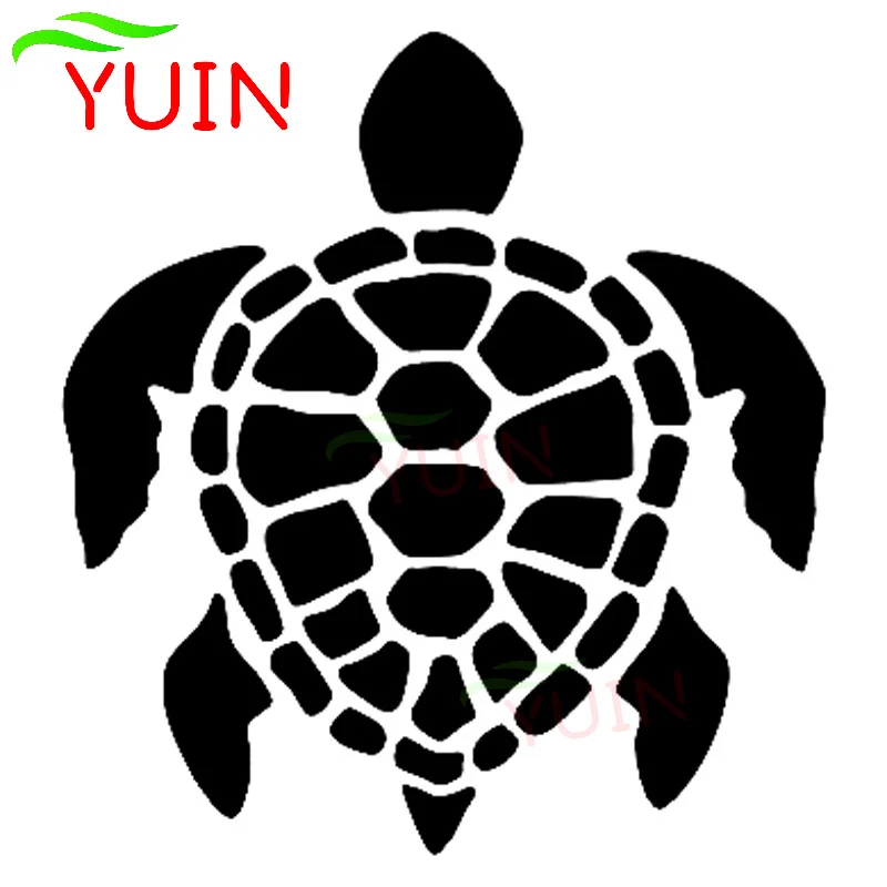 

YUIN Honu Sea Turtle Animal Car Decals Fashion Body Window Decoration PVC Waterproof Sunscreen Sticker Can Be Customized Color