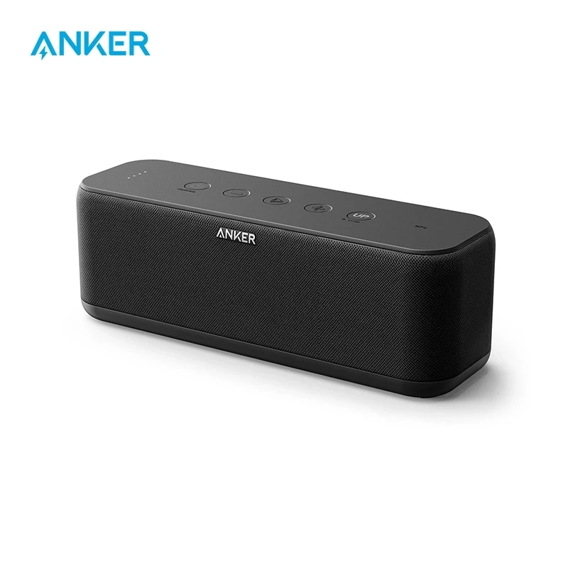 Портативная колонка Anker Soundcore Boost BT с хорошобалансированным звуком BassUp временем