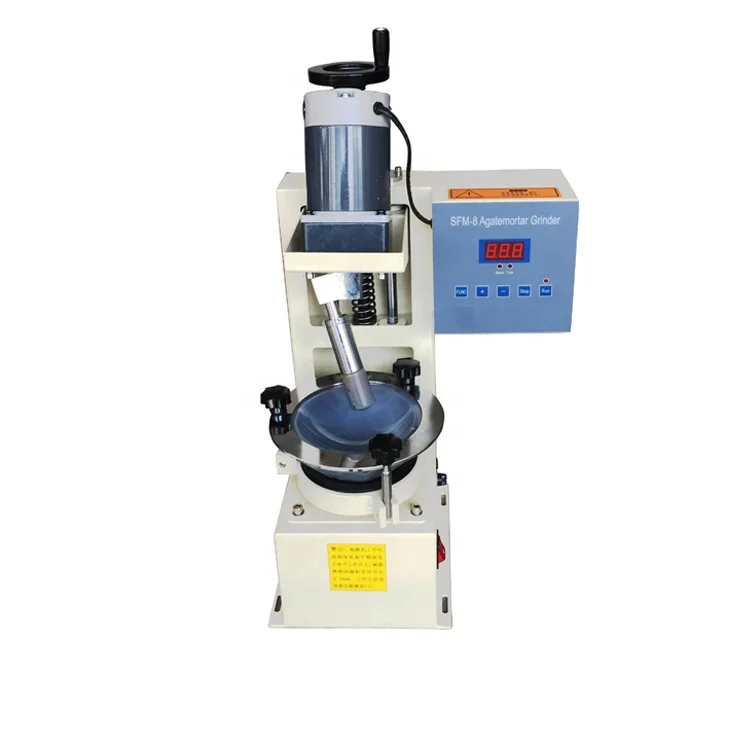 

Automatic electric desktop laboratory mortar grinder mortar grinding machine