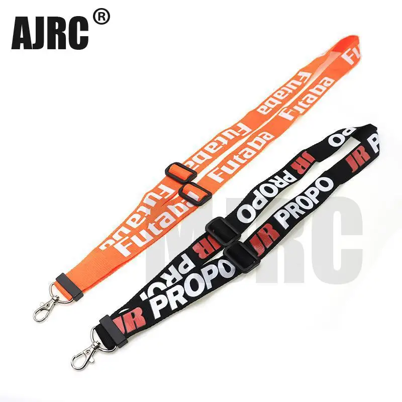 

Adjustable Lanyard Strap RC Parts For JR PRO Propo Remote Controller Transmitter FPV For Futaba Orange Black Neck Belts 14cm Hot