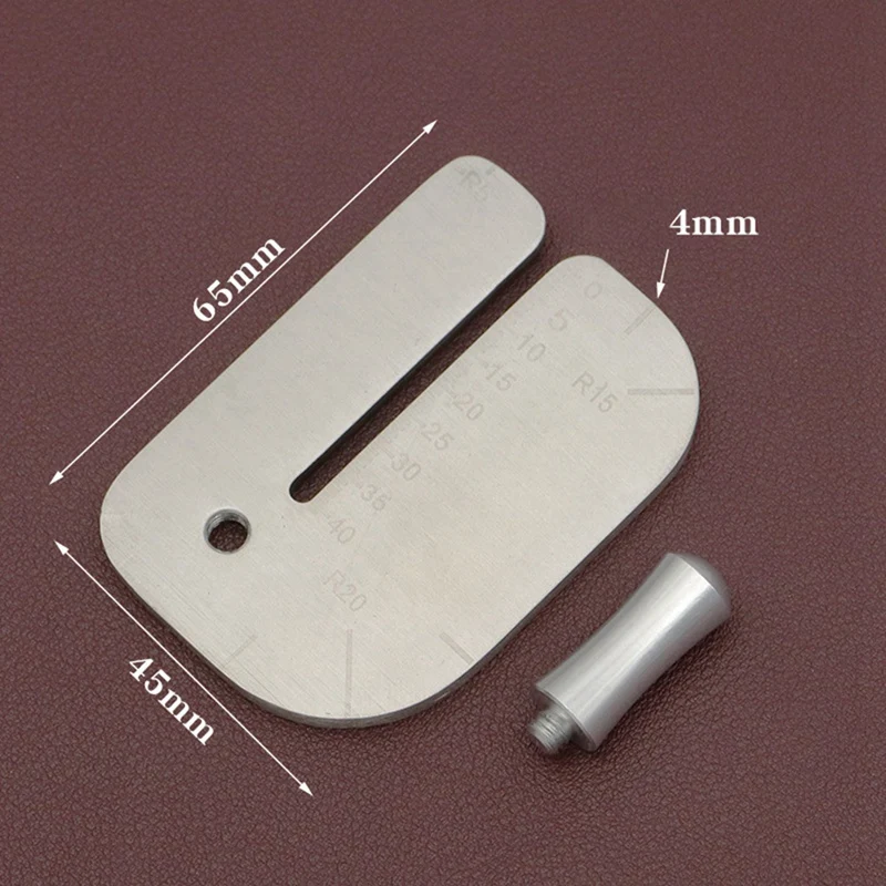 2 шт. линейка из нержавеющей стали для вытягивания кожи