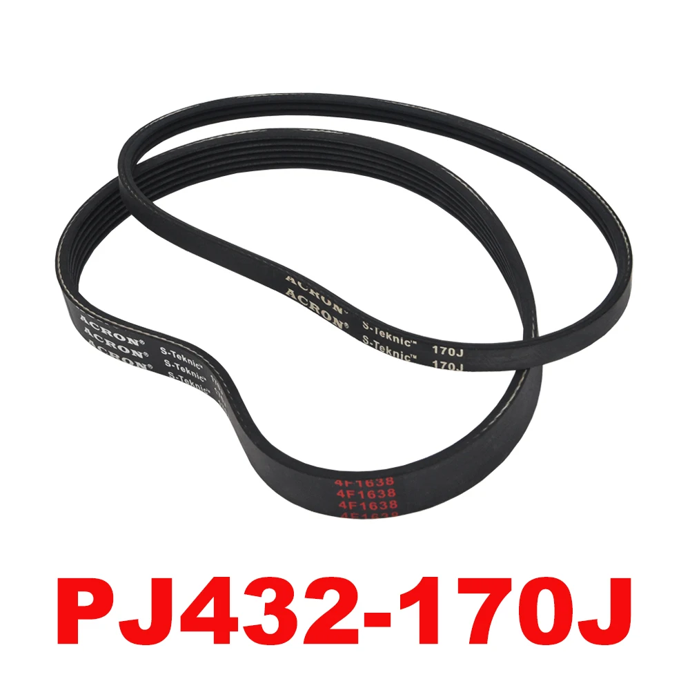 

V-Belt 170J PJ432 3/4/5/6/7/8 Ribs For DIY RC Model Motor Engine Belt