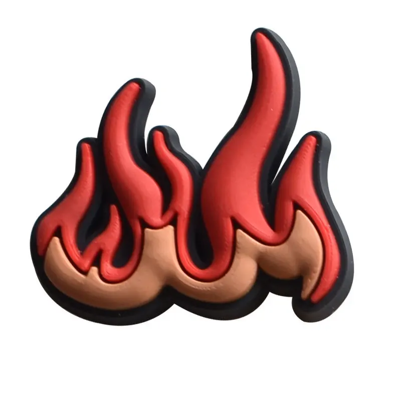 

Shoe Charms Accessories Fits for Croc jibz Single Sale 1pcs Decorations PVC Buckle for Kids Party Christmas Gifts Pins fire truc