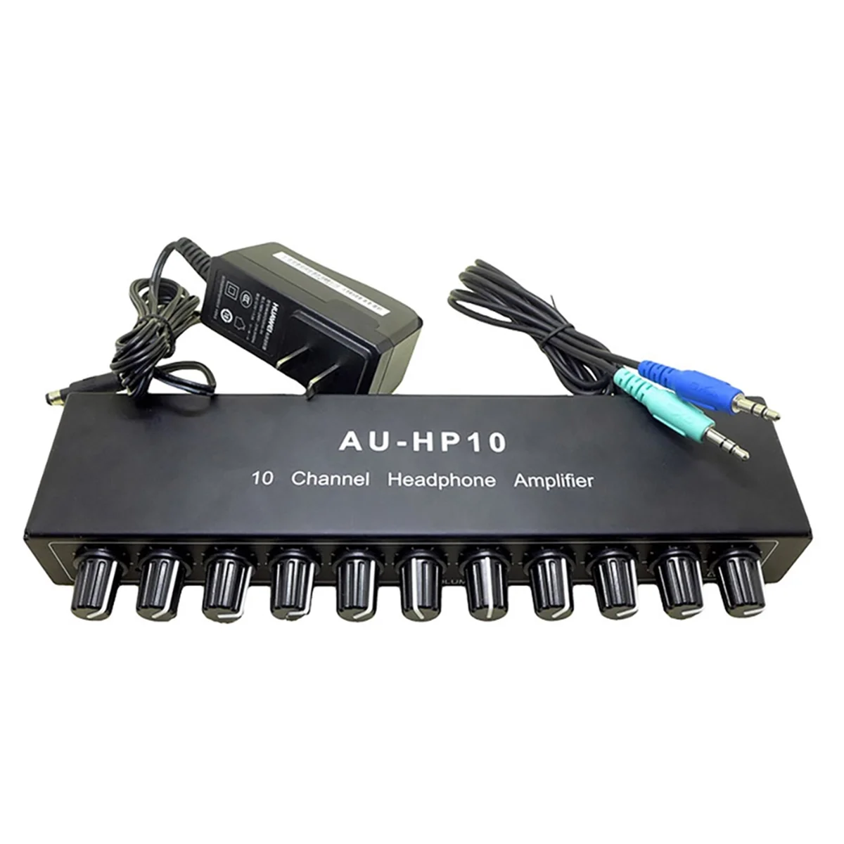AU-HP10 10-канальный усилитель для наушников гарнитуры аудиоразветвитель