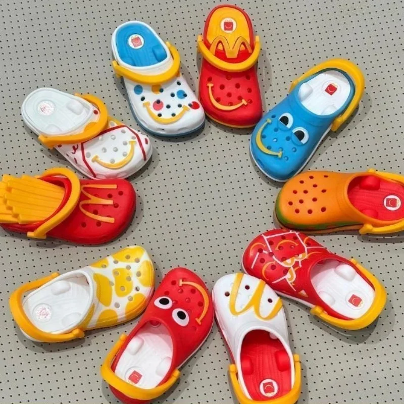 Мини-тапочки Mcdonald's 2024 брелок счастливой едой игрушки фигурка коллекционная