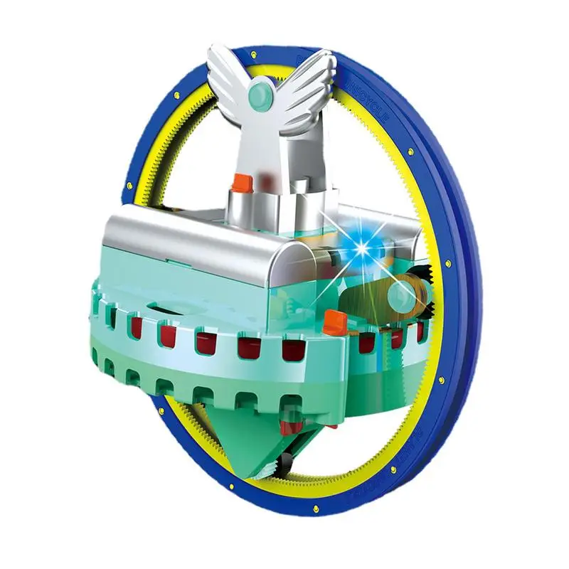 

Спиннеры для тропических прогулок «сделай сам», Электрический Моноцикл, ходячая игрушка, креативные механические гироскопы, игрушки для сн...