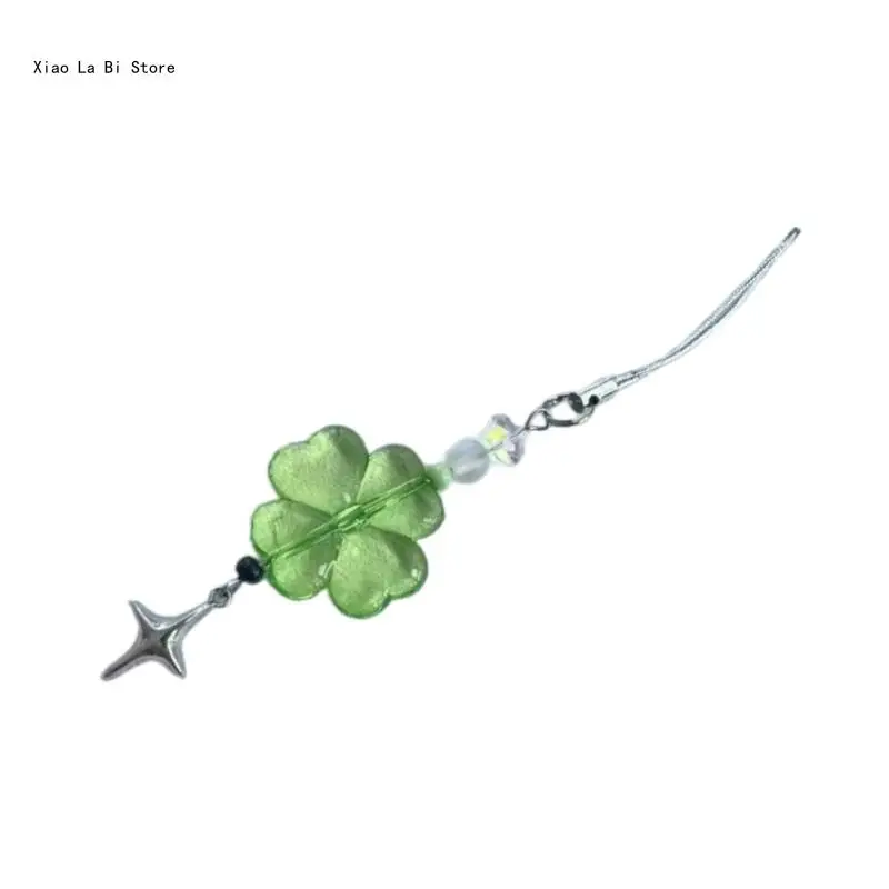 Модный брелок-брелок Krychain с подвеской в ​​виде цветочного телефона для девочек