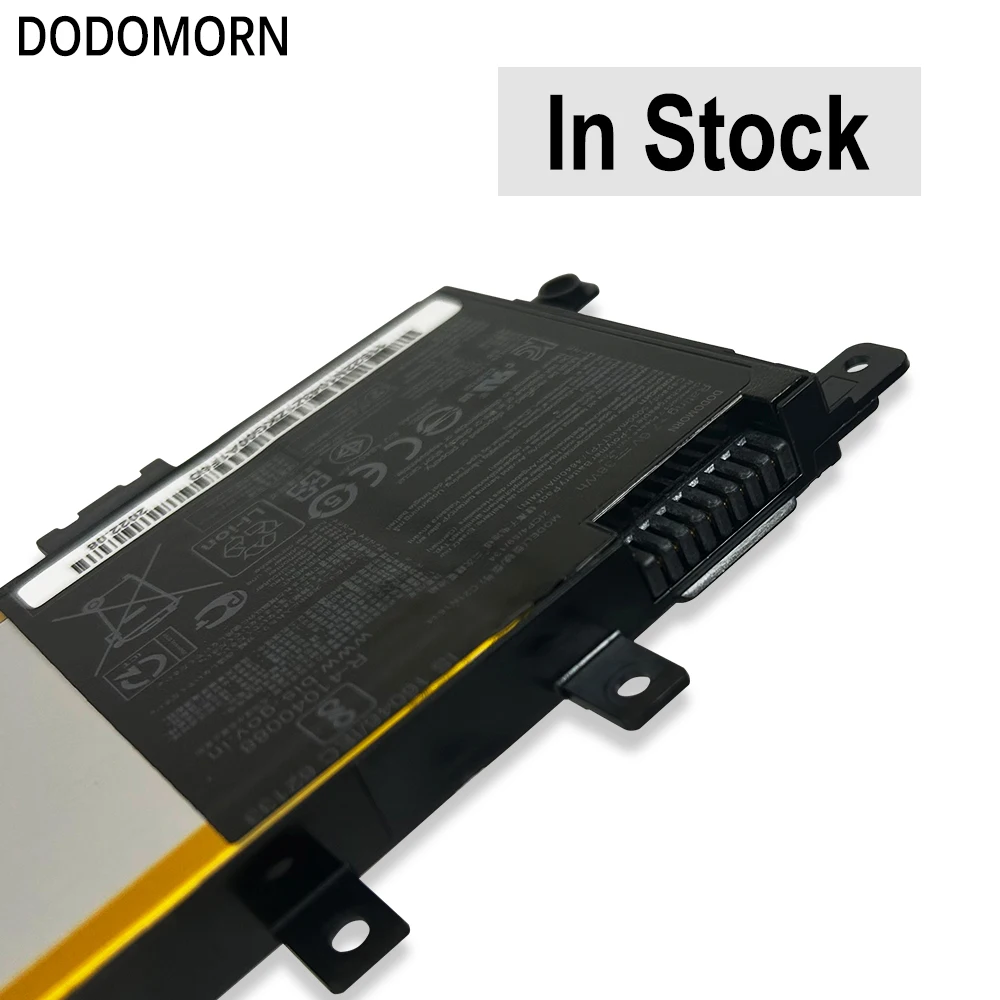 Фото DODOMORN Быстрая доставка Новый аккумулятор C21N1634 7,6 В 38 Втч для ASUS A580U X580U X580B A542U R542U R542UR X542U V587U FL5900L FL8000U №5