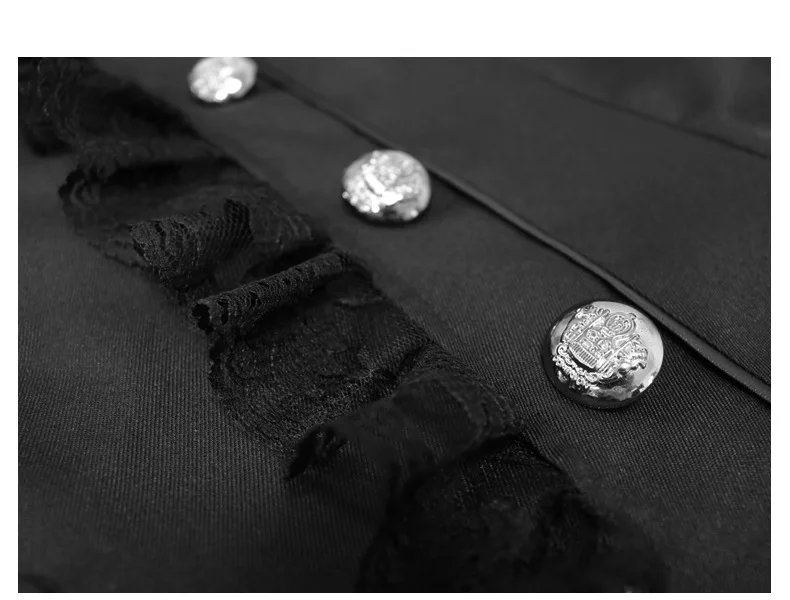 Женская куртка пальто средневековый ретро кружевной викторианский готический