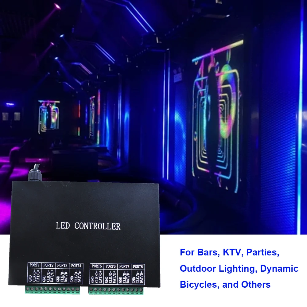 Контроллер для компьютера 8 портов 8192 пикселей