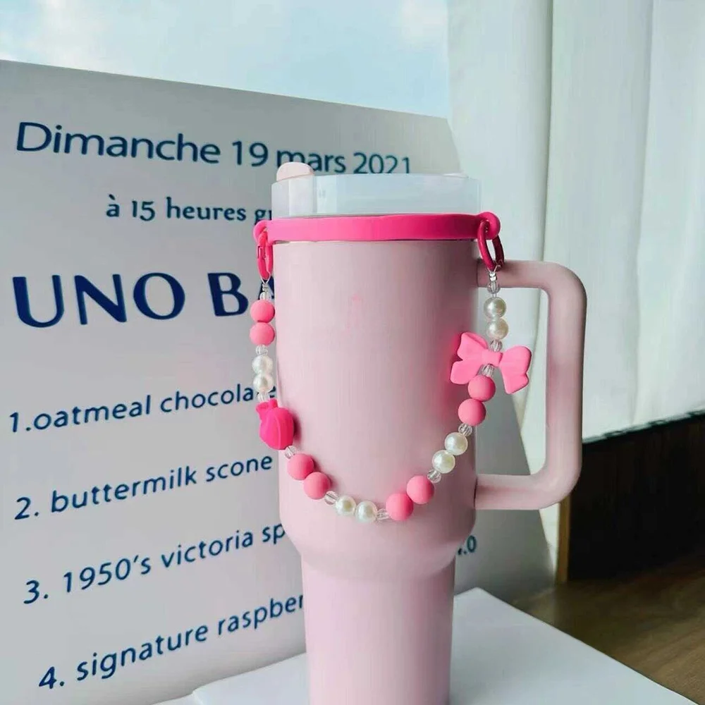 Милые аксессуары с ремешком в виде банта для Стэнли Кубок 40/30 унции держатель