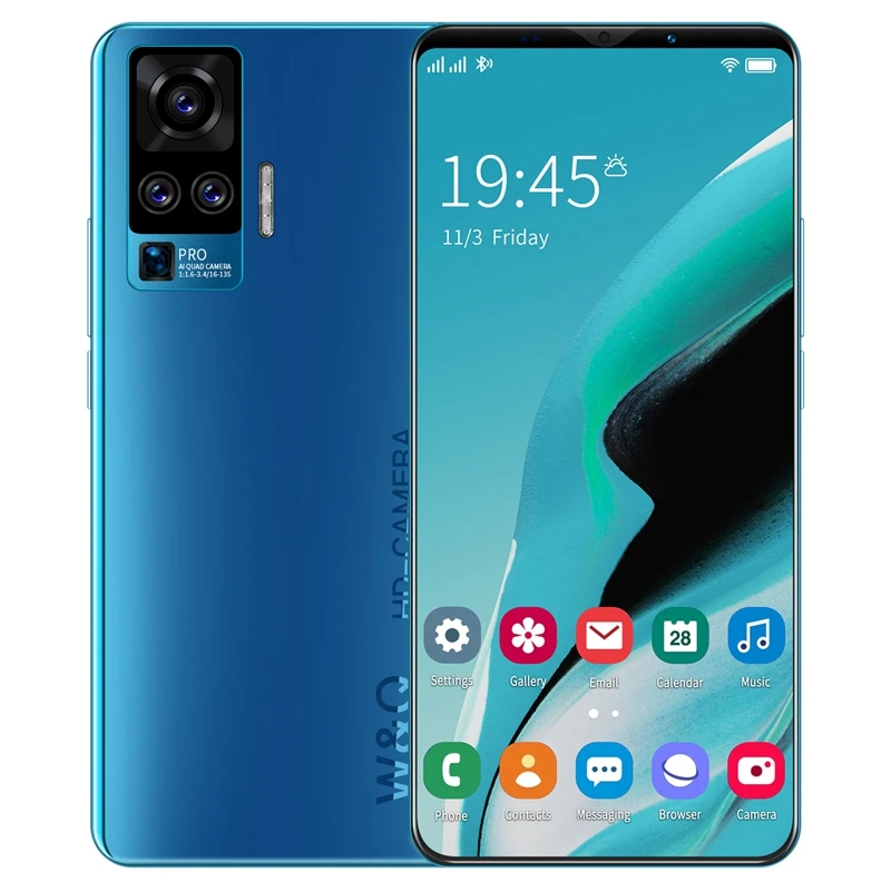X50 Plus смартфон с 5 5-дюймовым дисплеем процессором MTK6572 ОЗУ 1 ГБ ПЗУ 4 Гб двумя