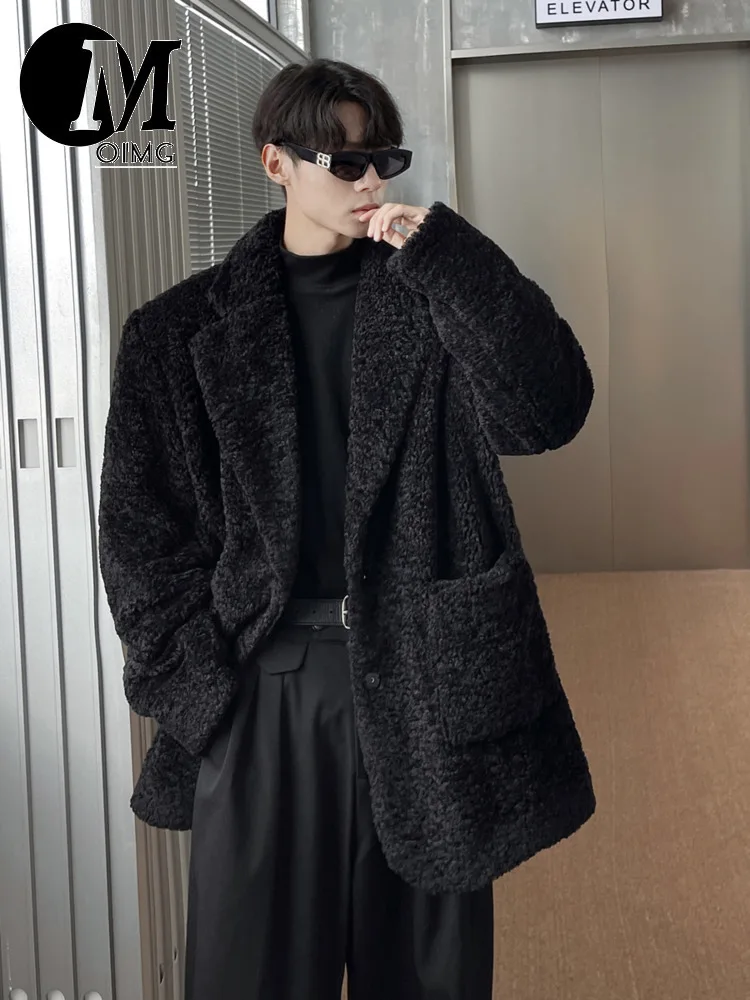 [OIMG] Блейзер Тедди Бархатное короткое однотонное пальто высококачественное