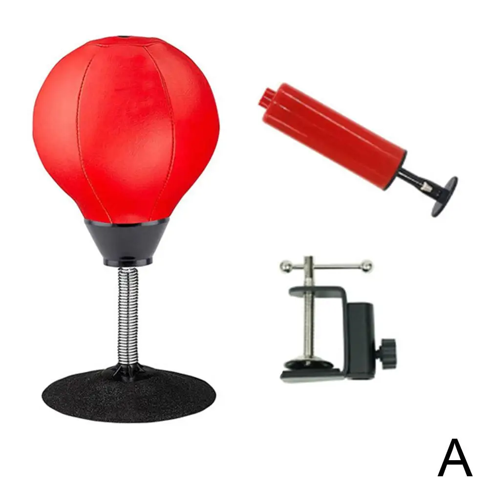 Настольный боксерский мяч из искусственной кожи снятие стресса боевой