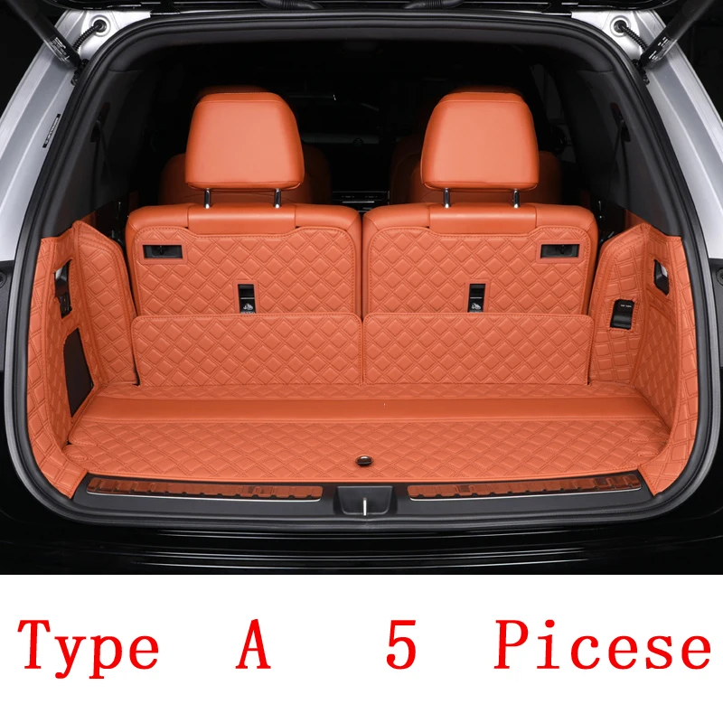 

Для AITO M9 6-местный 2024, автомобильный задний коврик для багажника, поднос для багажника, автомобильный коврик для багажника, защитный коврик, аксессуары, чехол