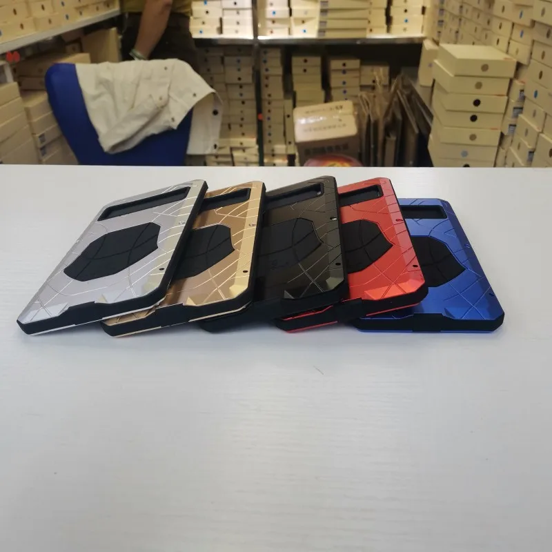 Armor Aluminum Metal Case For Google Pixel 7 Pro Silicone Shockproof Heavy Duty Protection Cover For Pixel 6 Pro Shell Case