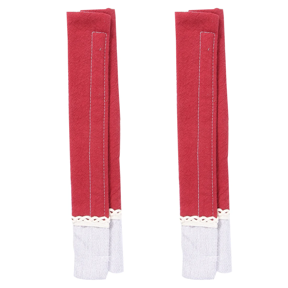 

1 Pair Fridge Pull Handle Cover Handle Cloth Protector Kitchen Appliances Handle Cover for Kitchen Cafe Home Store