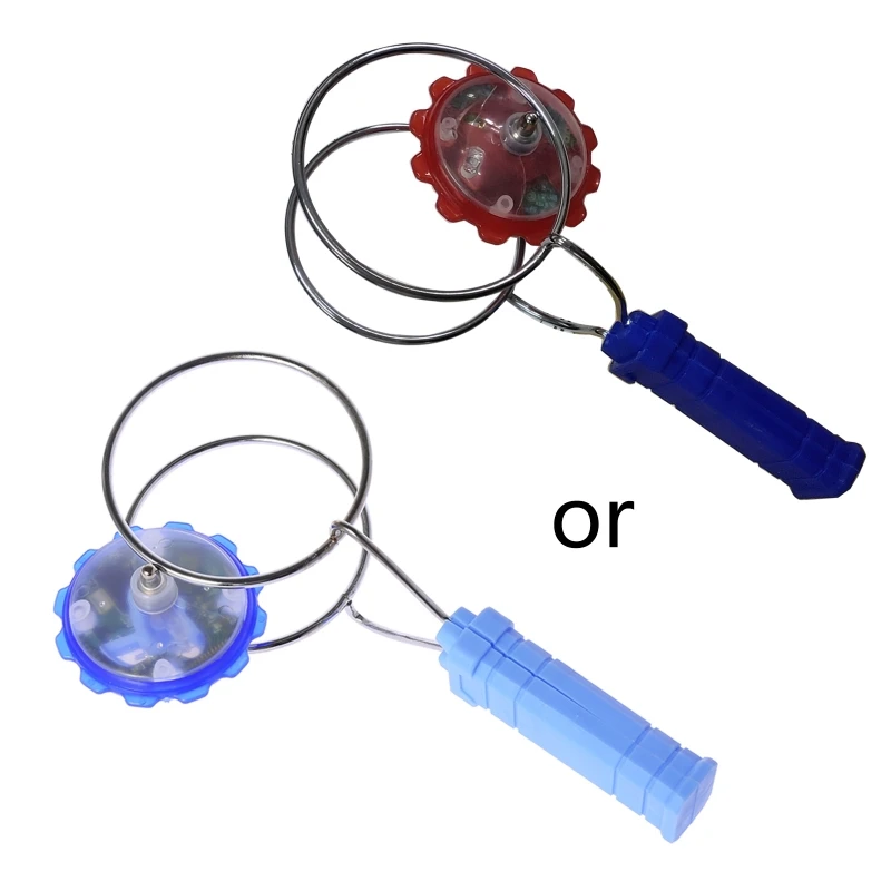 

Magnetic Gyro Wheel Magic Spinning LED Colorful Light Gyro YoYo Toys Kids Gifts