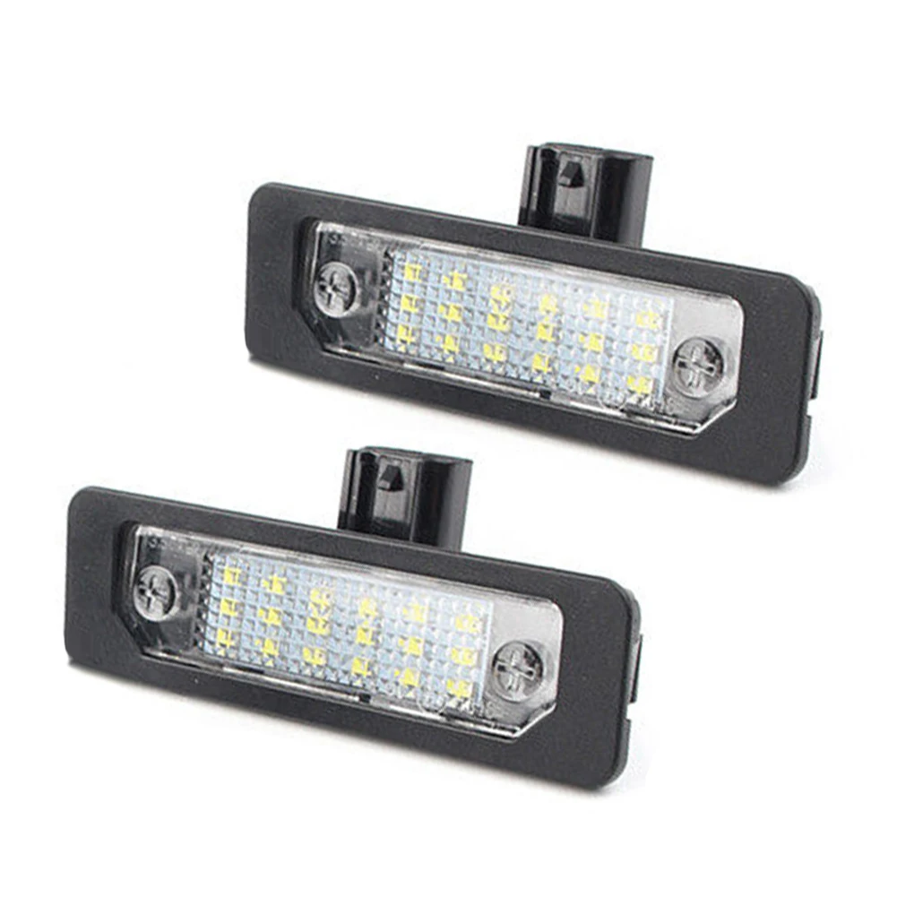 

2 шт., 18 светодиосветодиодный для номерного знака Ford Fusion 06-12 For Mustang 10-14 For Focus 08-11 For MKX 07-15 For Mercury