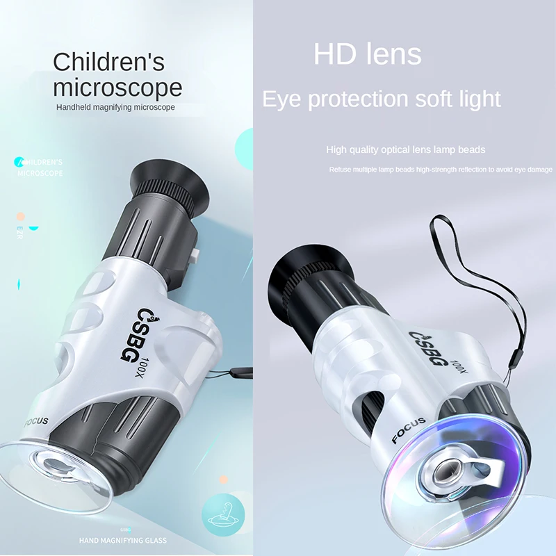 Детский портативный электронный ручной мини-набор оборудования для научных