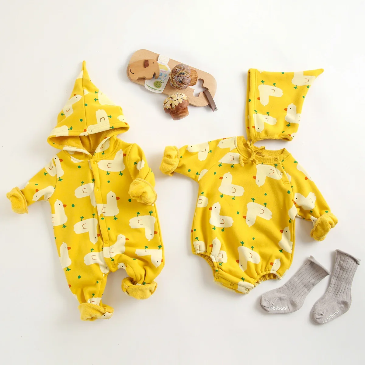 

Newborn Babies 0-3 Months Baby Onesie Cartoon Baby Clothes Autumn/winter Crawl Suit Newborn Bodysuit Animal Long Sleeves Romper