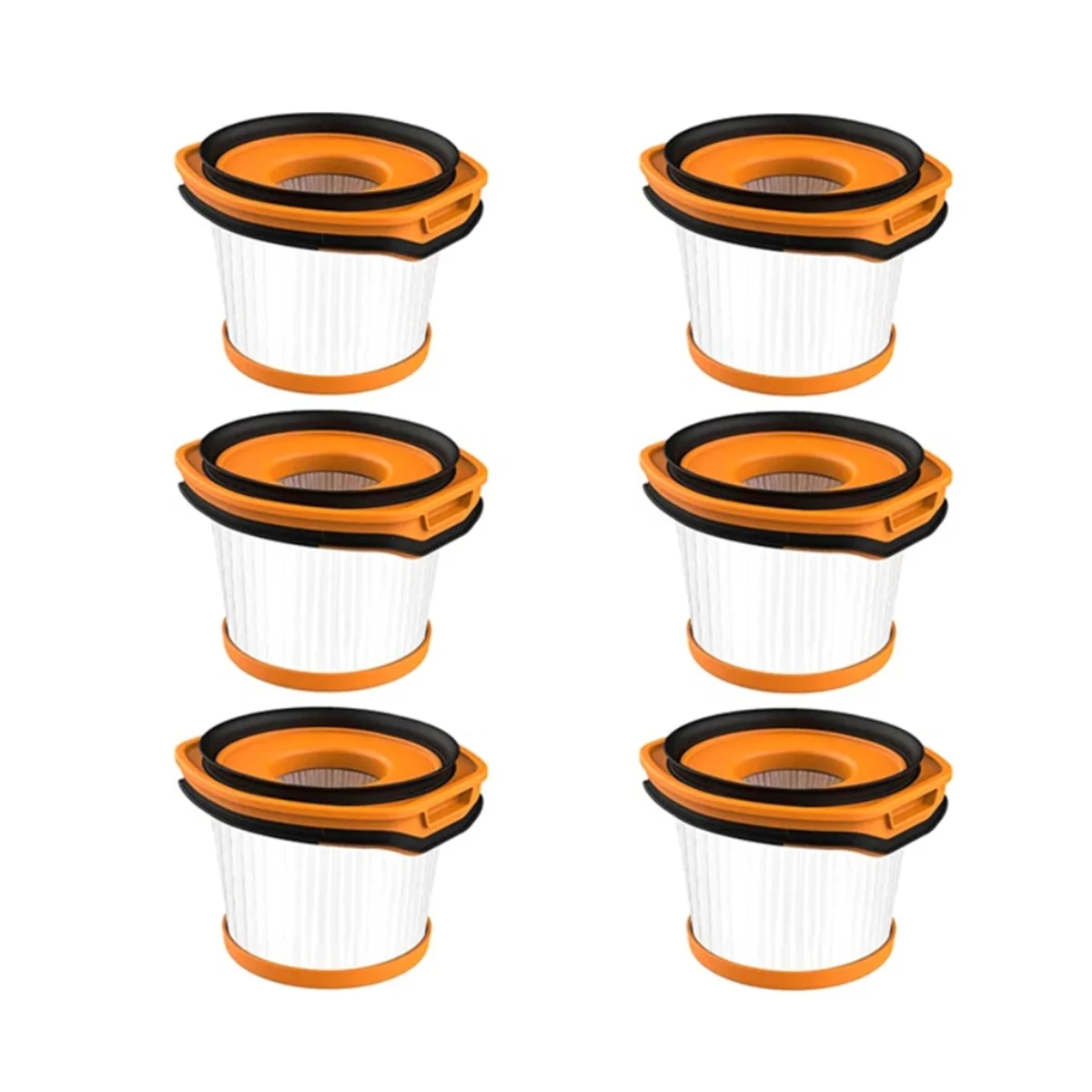 6 шт. сменный фильтр для системы Wandvac WV360 WS620 WS630 WS632 беспроводной пылесос по