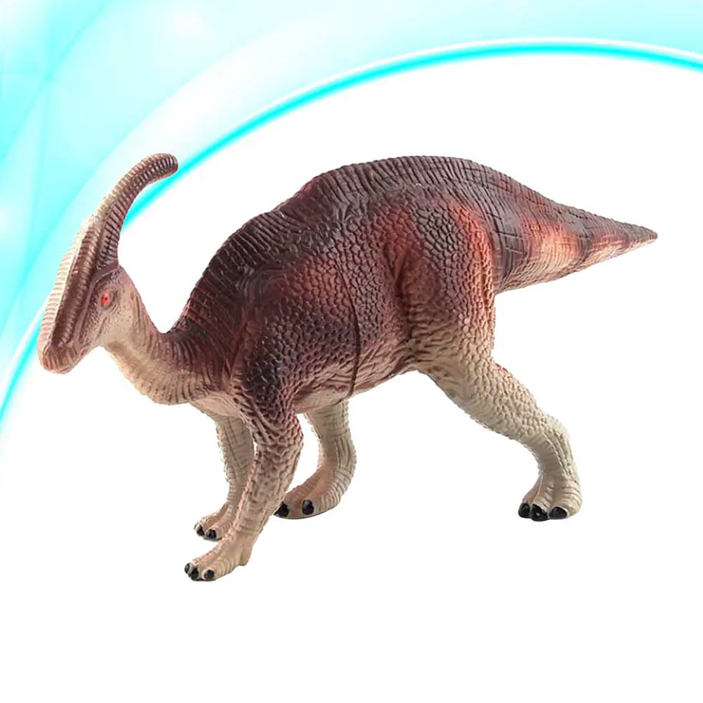 

1 Pc Large Size Dinosaur Model Toy Plastic Static Ornaments Educational Toy for Kids(Deputy Dragon, Brown) Dinosaurs