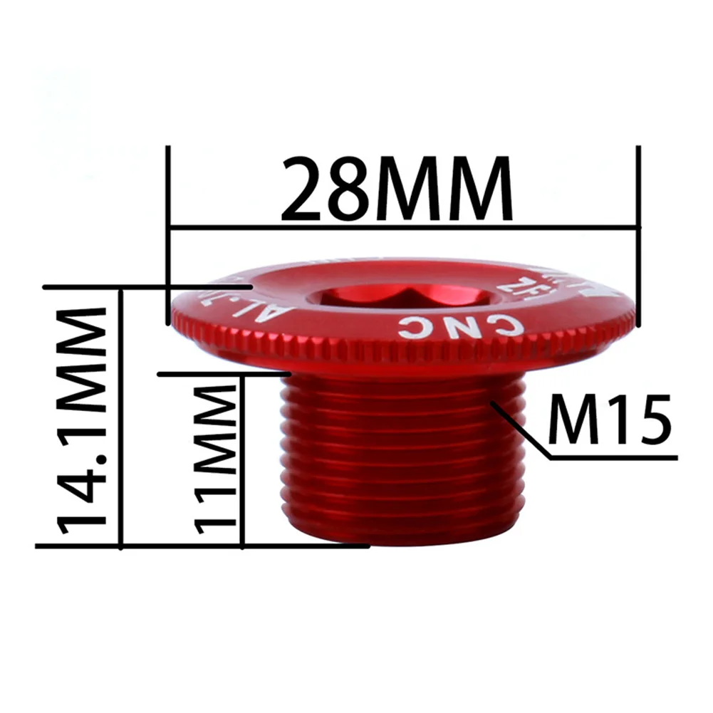 M15 MTB speedscrew алюминиевая крышка кривошипа велосипедные крышки алюминиевый сплав