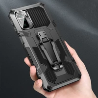 for xiaomi redmi note 10 pro case shockproof armor cover xiaomi redmi note 10s note10 10pro rugged hybrid belt clip stand covers