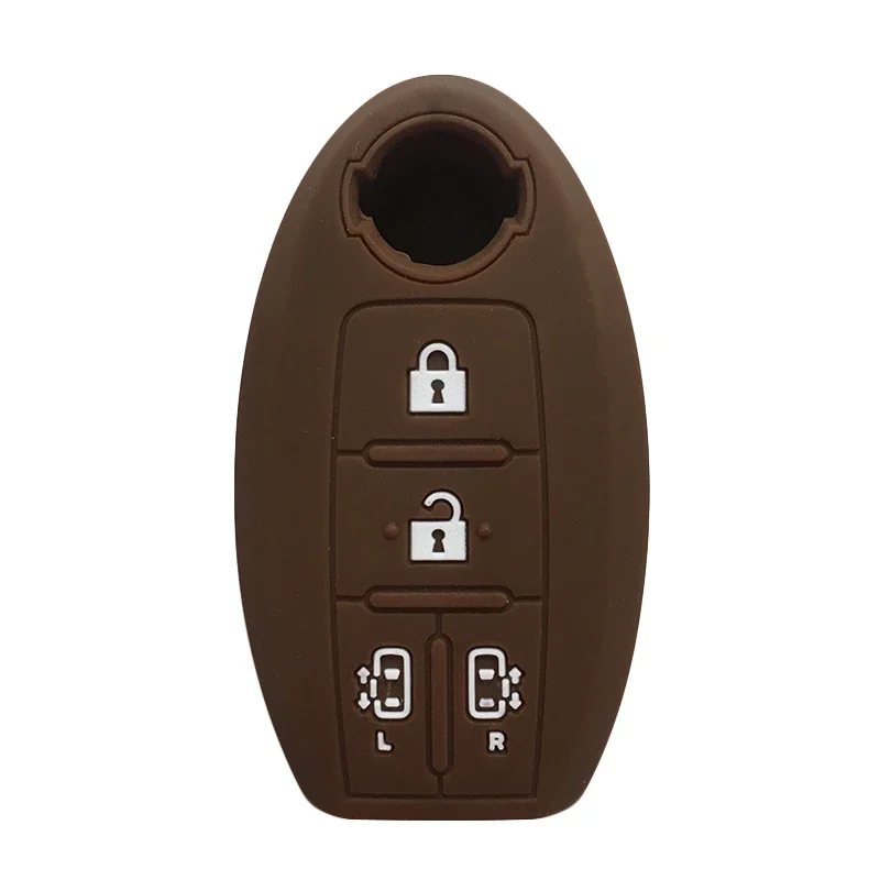 Резиновый чехол для ключей с сигнализацией Nissan Qashai Juke X-Trail note Tiida Almera Altima Serena C26