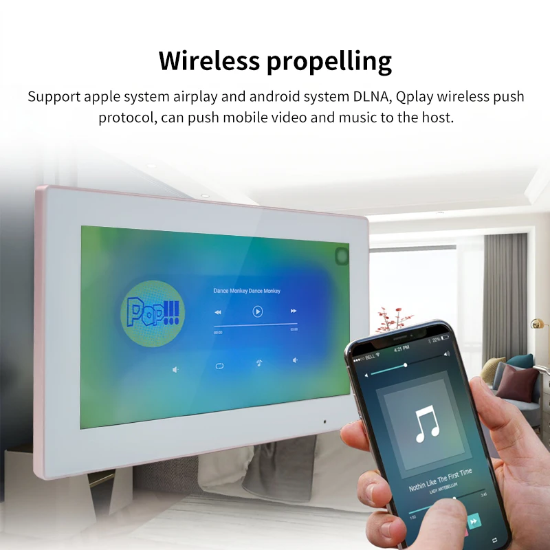 Настенный усилитель Tuya Wi-Fi Bluetooth mini Smart 7 1 android музыкальный плеер для фона Система