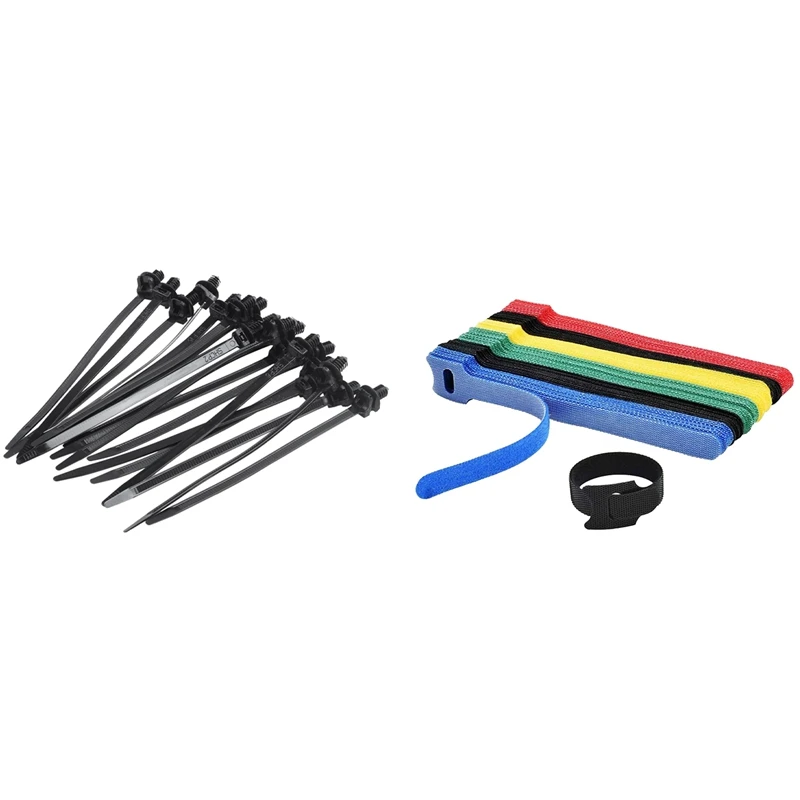 

Нейлоновая застежка-молния для автомобильного купола с 50 шт. многоразовых кабелей для смешивания цветов