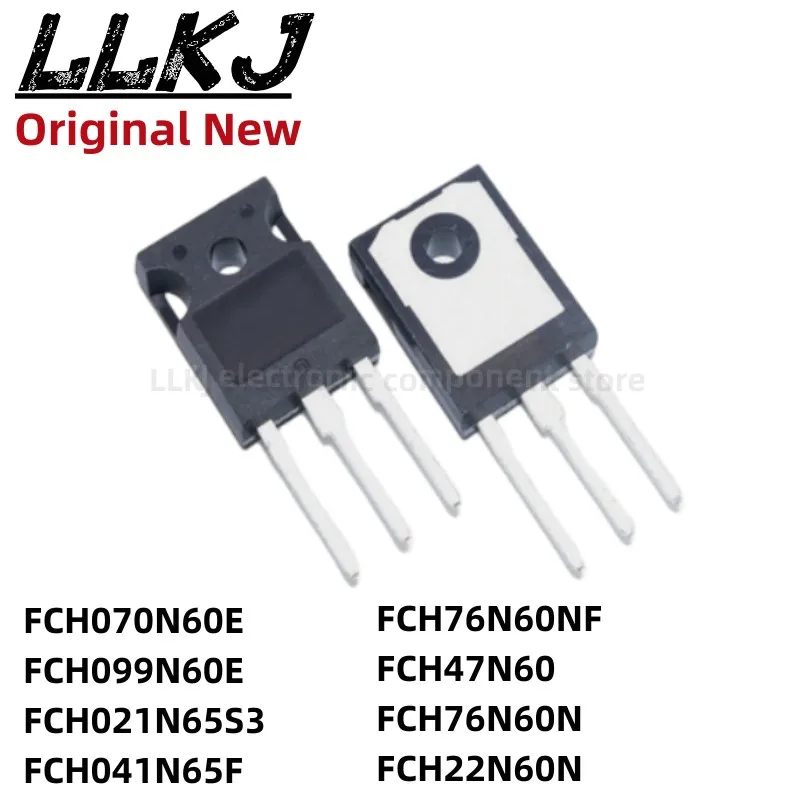 1 шт. FCH070N60E FCH099N60E FCH021N65S3 FCH041N65F FCH76N60NF FCH47N60 FCH76N60N FCH22N60N TO247 MOS FET TO-247
