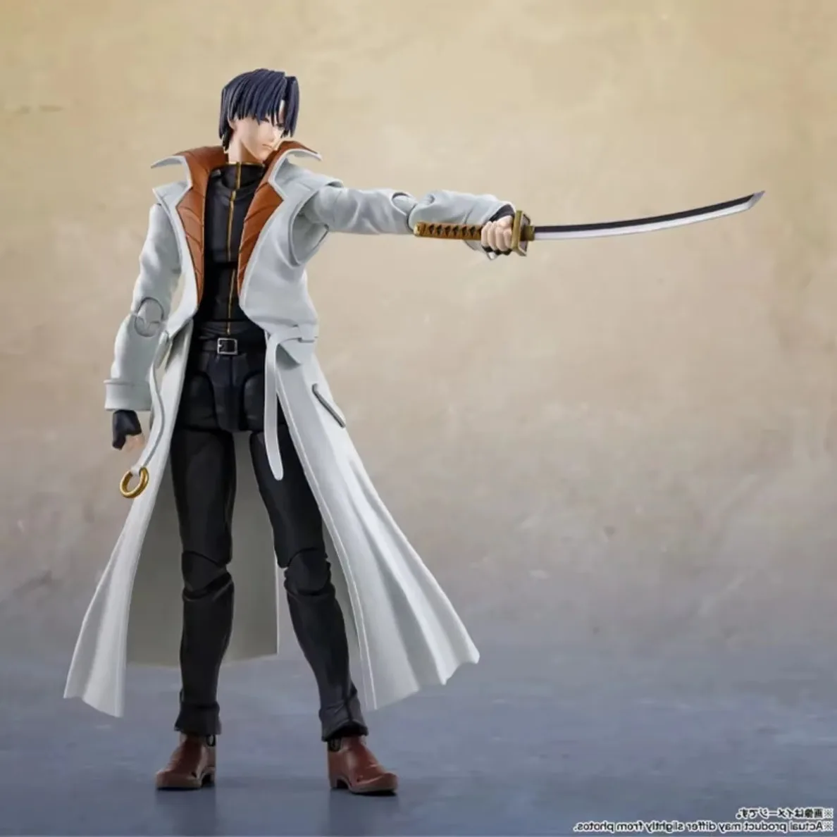 Оригинальный набор для сборки модели аниме-фигурки Bandai SHF Shinomori Aoshi Rurouni Kenshin - коллекционный подарок для мальчиков и девочек (art.: 3920d883b86c2) - 3920d883b86c2