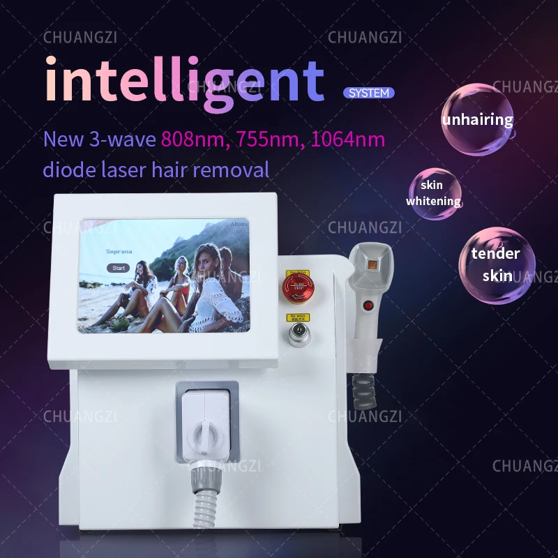 

1200W HOT Laser Bar Diode Laser Depilation Equipment Ice Laser Hair removal equipment for salon