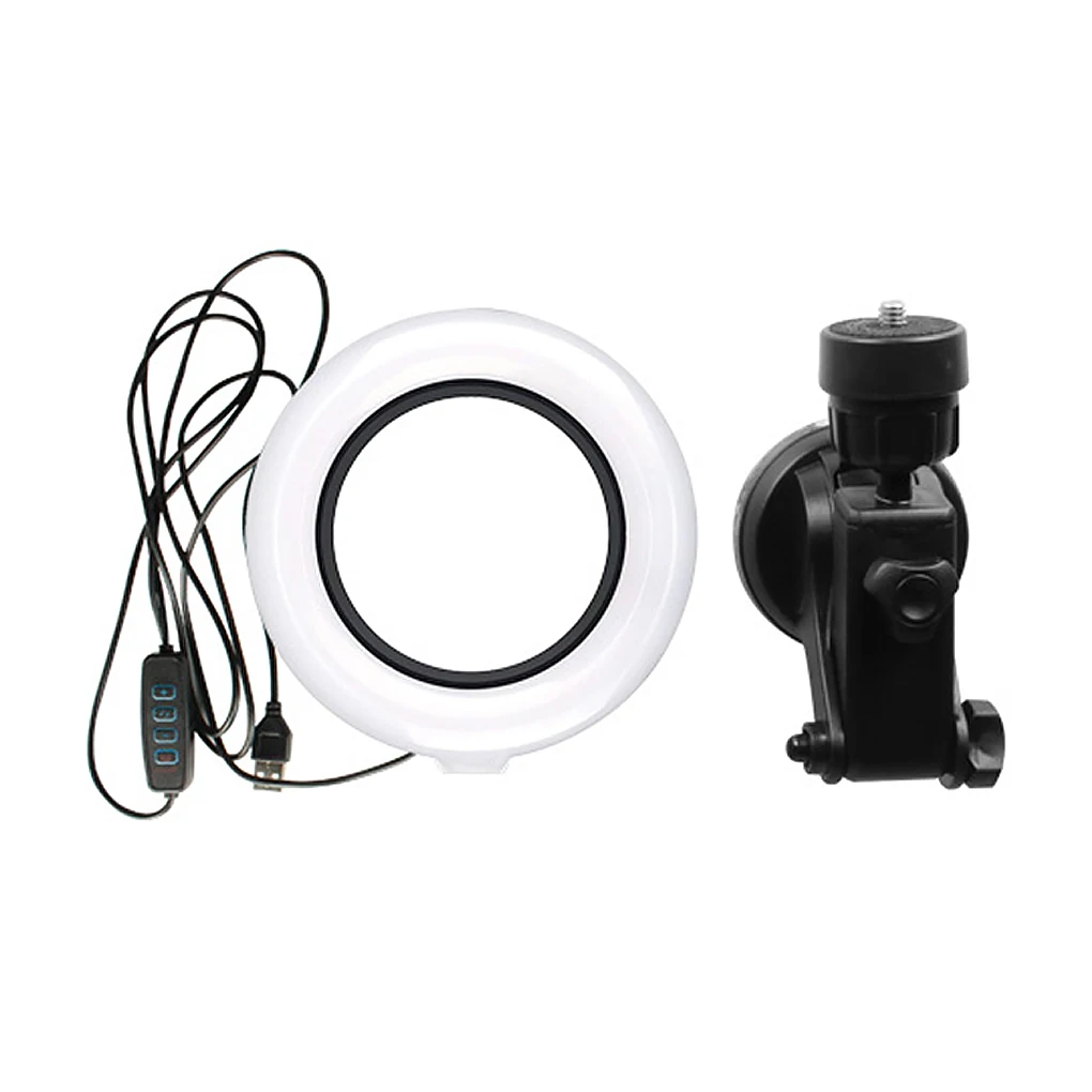 

LED Fill Lamp Indoor Professional Selfie Ring Light Circle Lamps Photography Lights Equipment with Support Holder