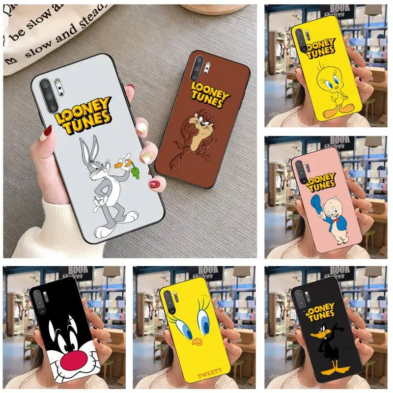 

Looney Tunes Devil Lola Bugs Bunny Daffy PORKY Phone Case For Samsung Galaxy Note20 ultra 7 8 9 10 Plus lite M21 M31S M30S M51