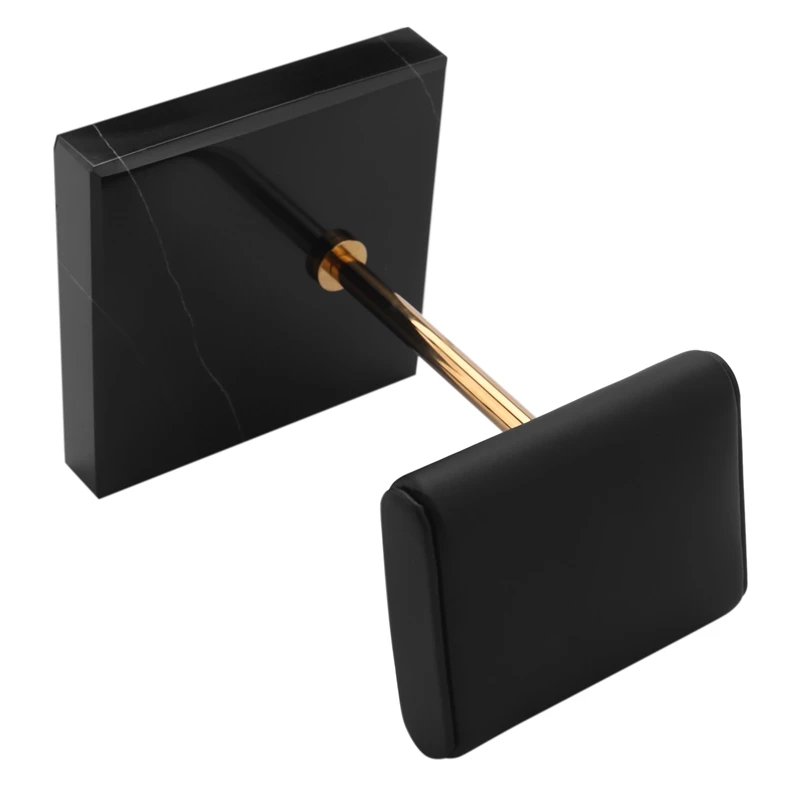 Подставка для часов подставка под мрамор из искусственной кожи черный цвет