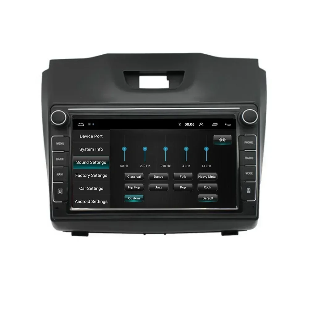 Автомобильный DVD-плеер Android 13.0 для Chevrolet Holden S10 TRAILBLAZER COLORADO ISUZU DMAX GPS Радио Аудио