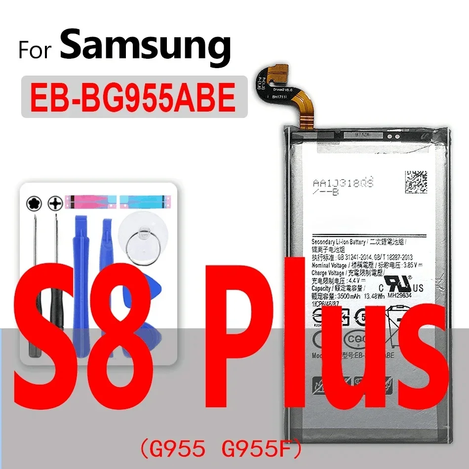 Аккумулятор для Samsung Galaxy Note 1 2 3 4 5 7 8 9 10 Plus/S2 S3 S4 S5 S6 S7 S8 S9 mini Edge Plus SM N910H i9300 i9305 G955F G950F