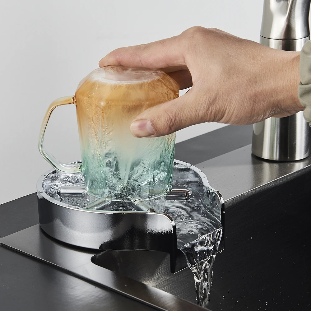 

Стакан для мытья посуды с высоким стеклом