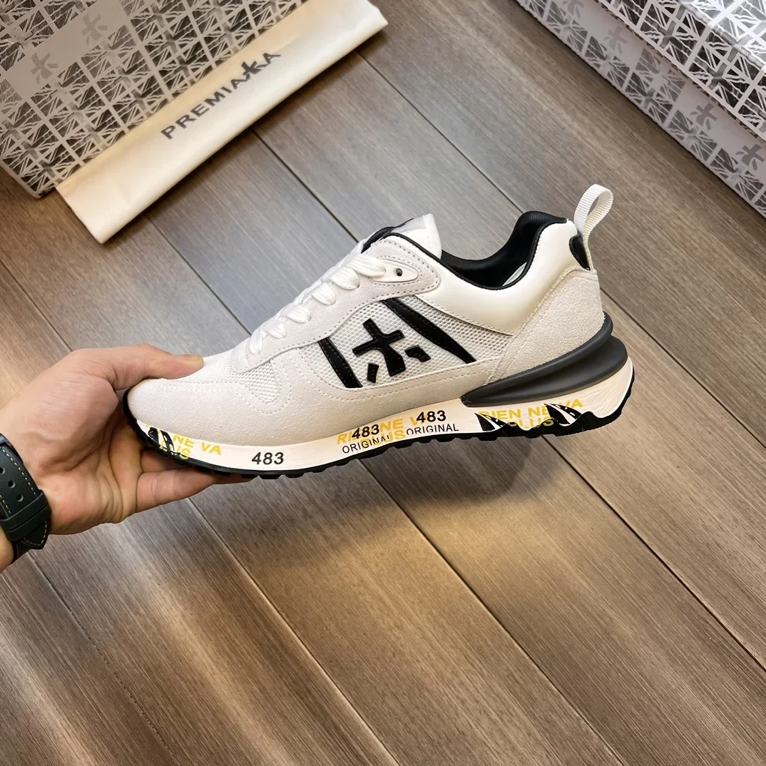 PREMIATA Мужская модная простая повседневная легкая спортивная обувь в стиле ретро