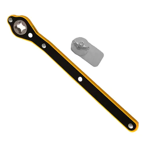 Экономичный Трещоточный ключ ручной рокер для использования в путешествиях и аварийного колеса/ручки для замены шин для автомобиля