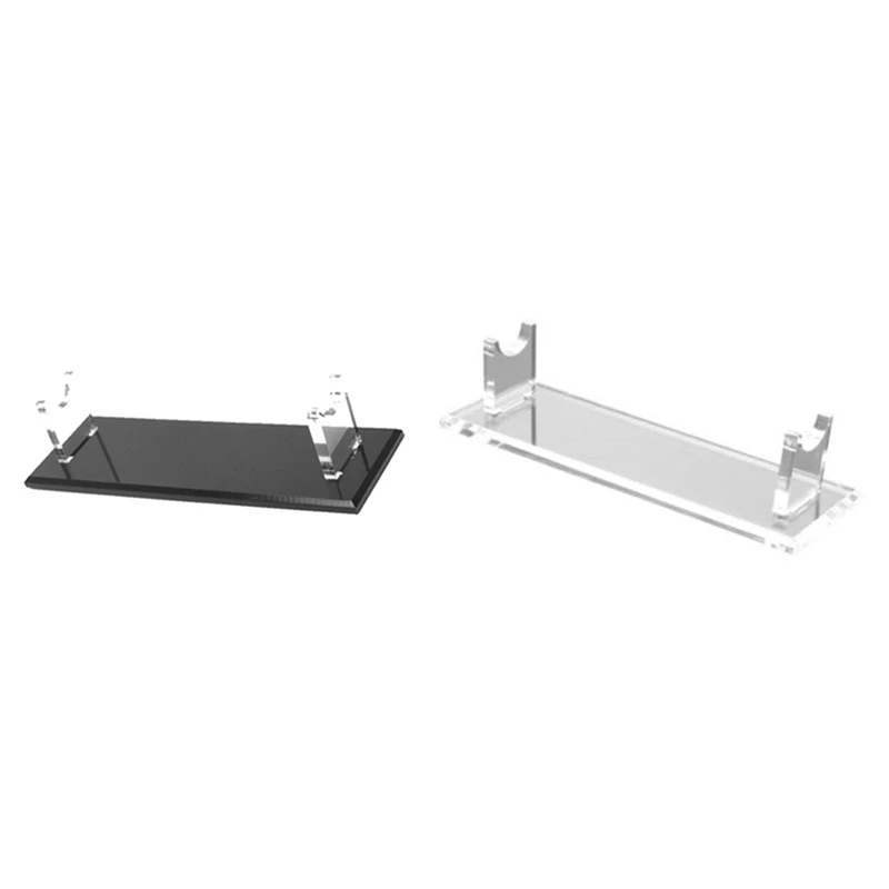 

2X Acrylic Lightsaber Stand Acrylic Display Stand Decorative Sword Display Holder For Display The On The Desktop A & B