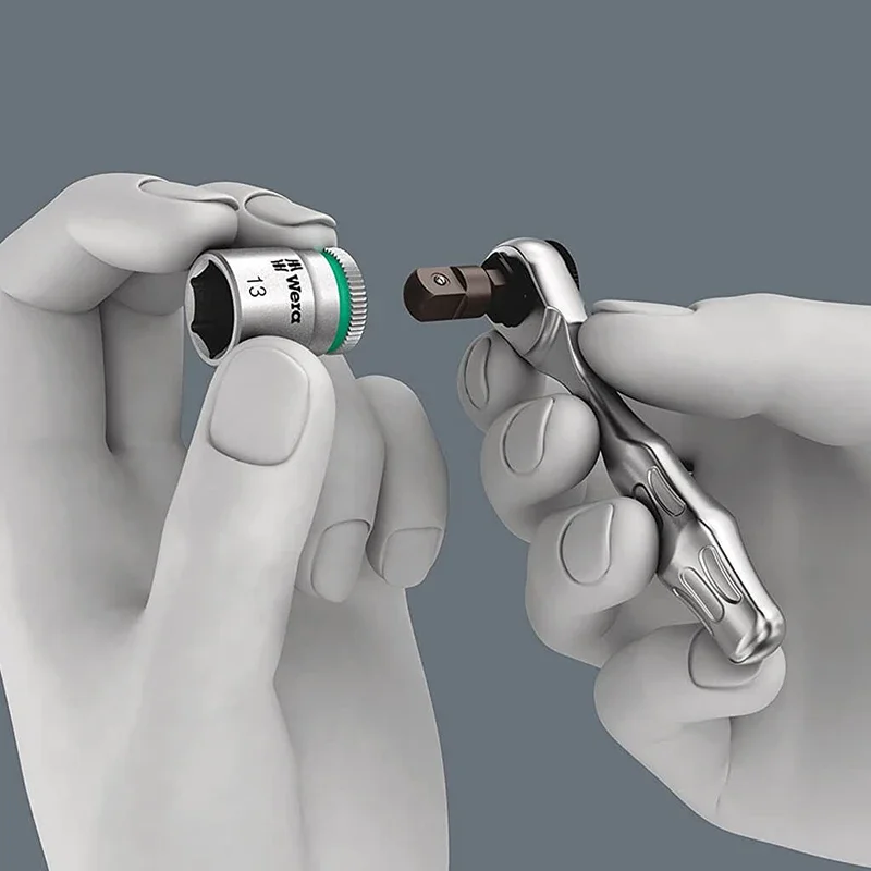 Набор уходных отверток WERA шлицевая отвертка с храповым механизмом головка 1/4